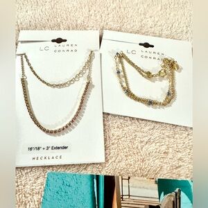 LC Lauren Conrad— Jewelry Bundle Necklace & Bracelet ✨🌟